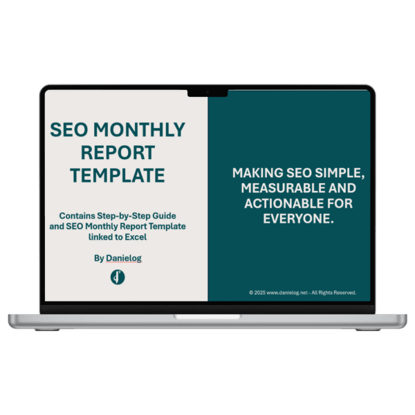 SEO Monthly Report Template